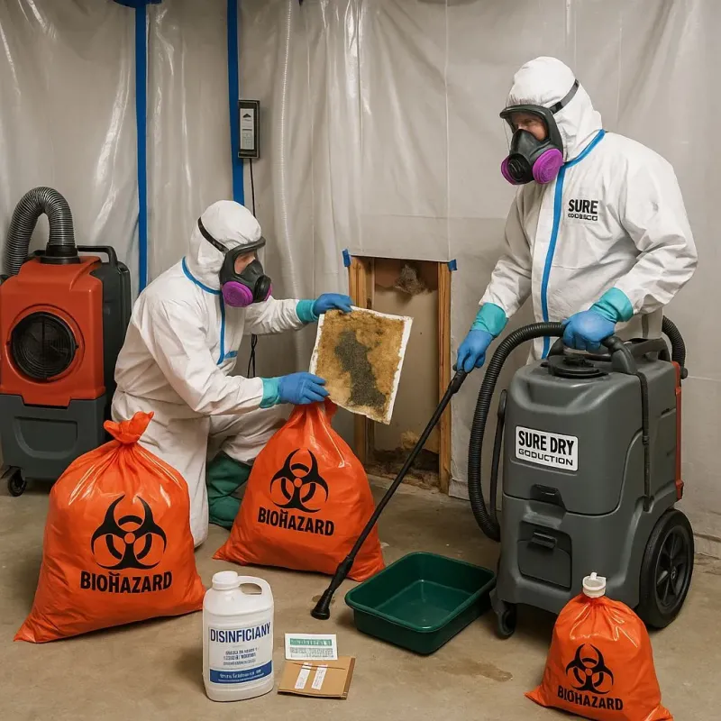 Contaminated Water Handling Protocols process in Terrell, TX