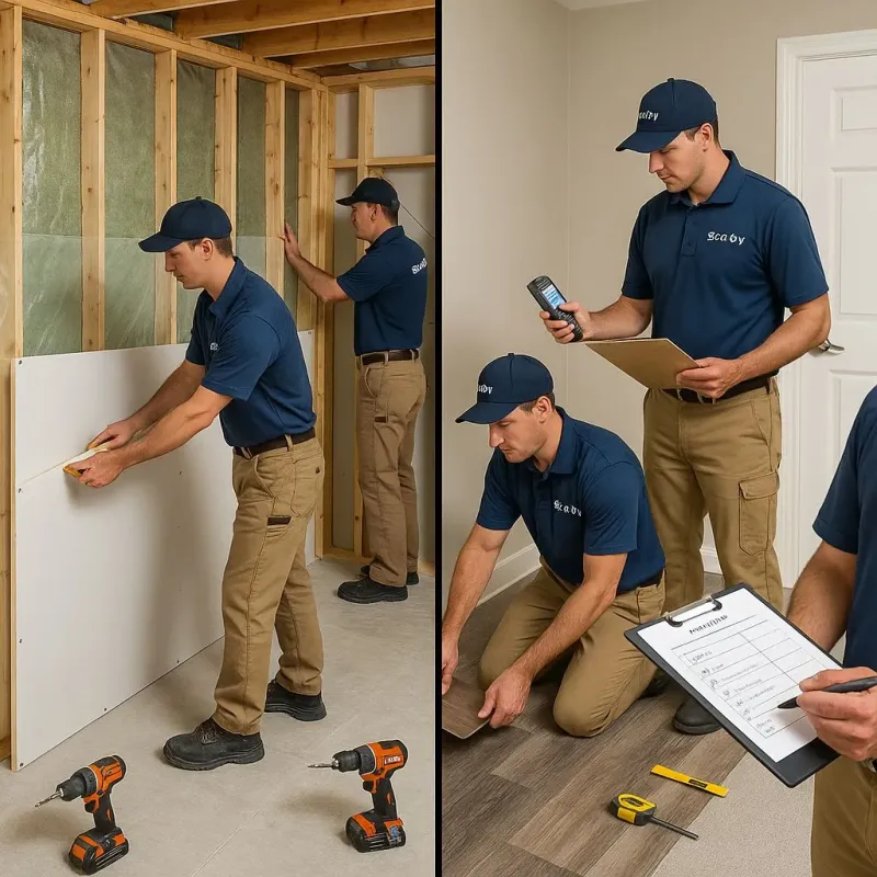 Repairs and Reconstruction process in Terrell, TX